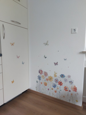 auch in der Küche ein Wandtattoo